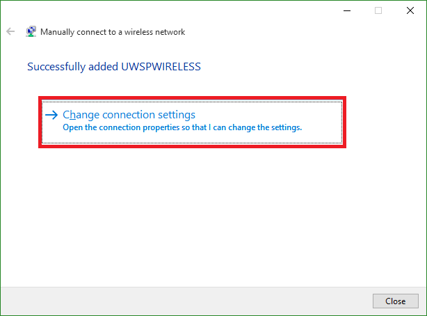 SET UP WIRELESS CONNECTION WINDOWS 10 visual data 6
